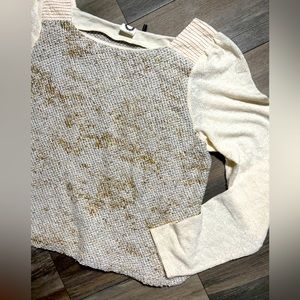 Anthropologie Akemi +‎ Kin women top- Medium